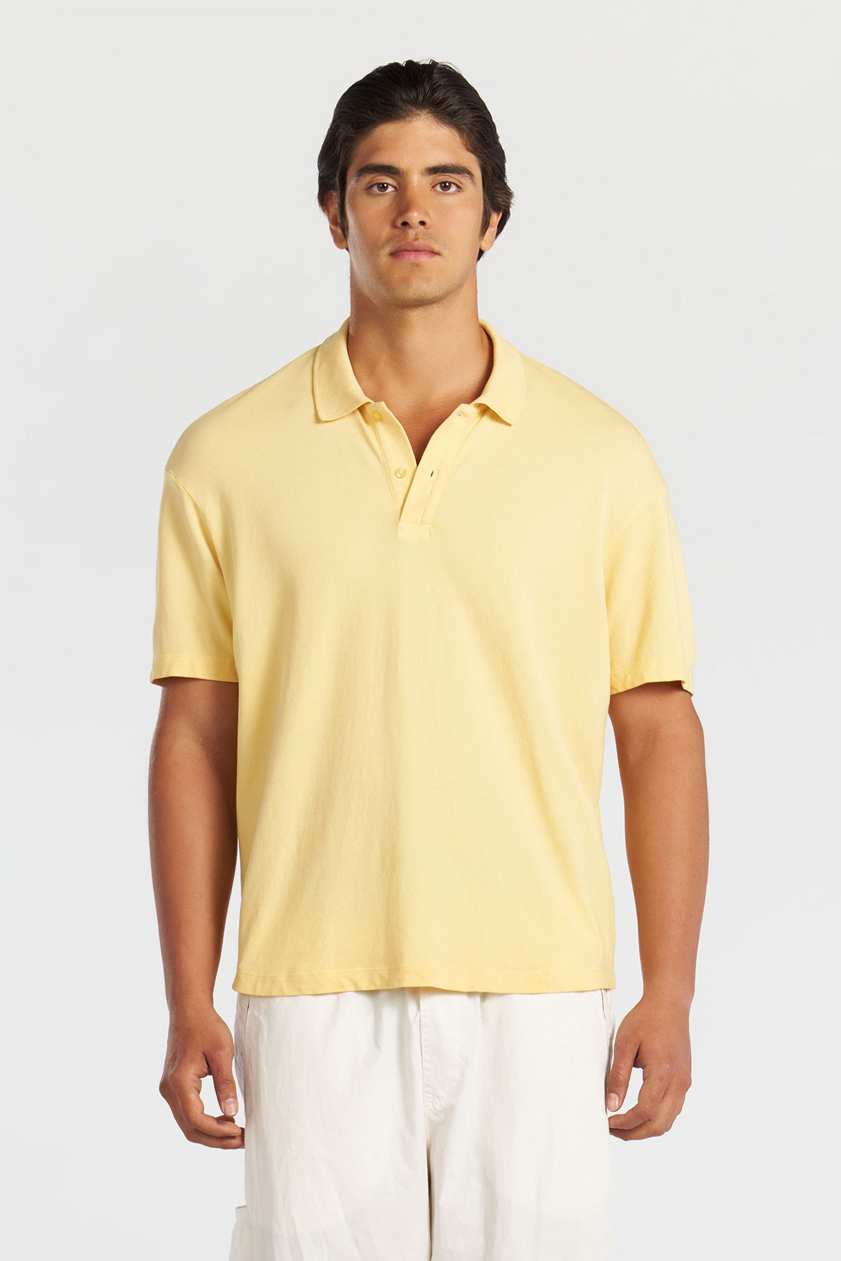 Lennon Piqué Polo Tee | Relaxed Fit Short Sleeve Polo – Cotton Citizen