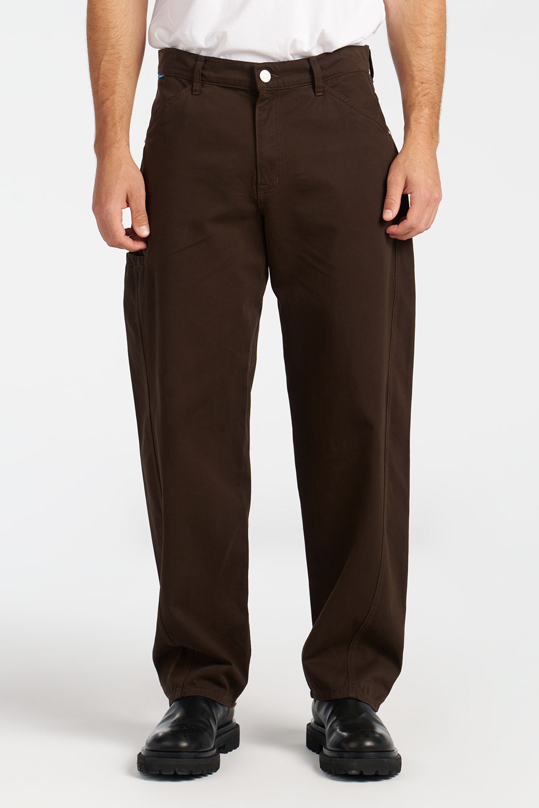 Jackson Relaxed Barrel Leg Twill Pants | COTTON CITIZEN – Cotton