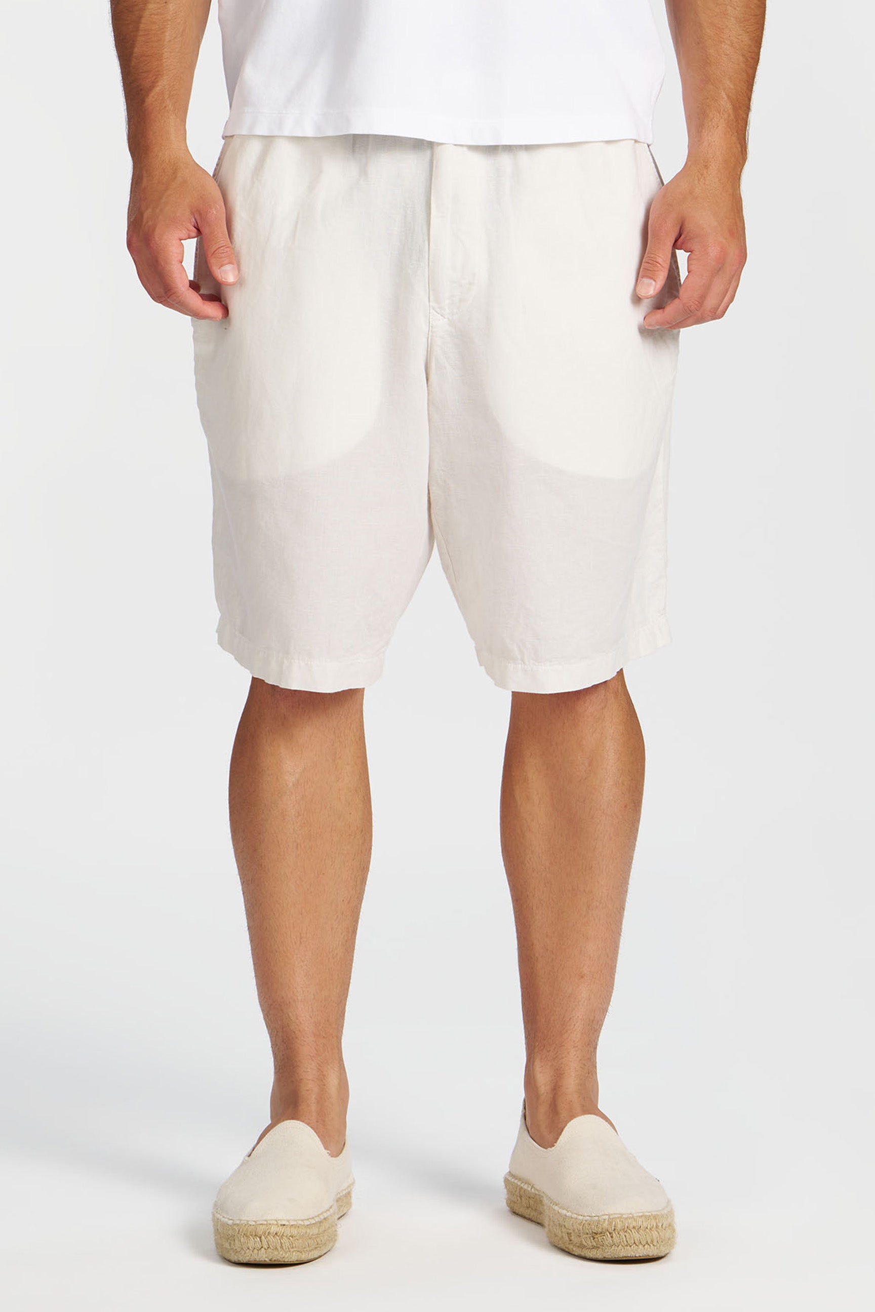 St. Barths Linen-Cotton Short | Men's Warm-Weather Shorts – Cotton