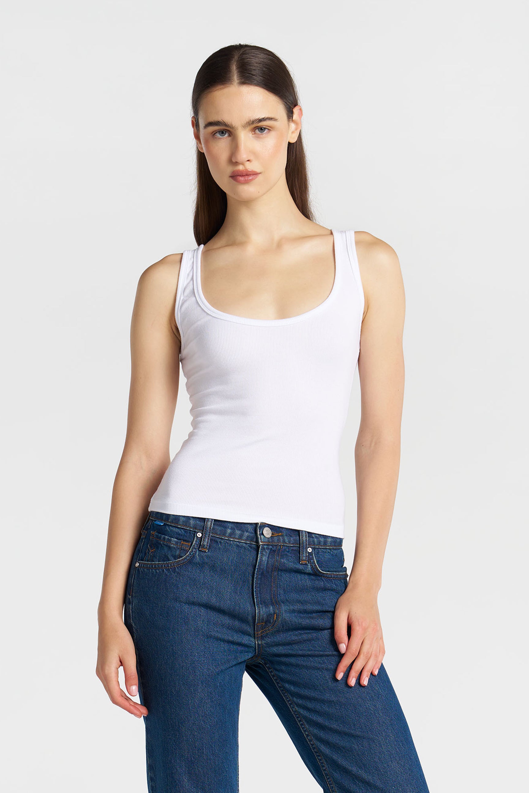 Verona Scoop Tank – Cotton Citizen