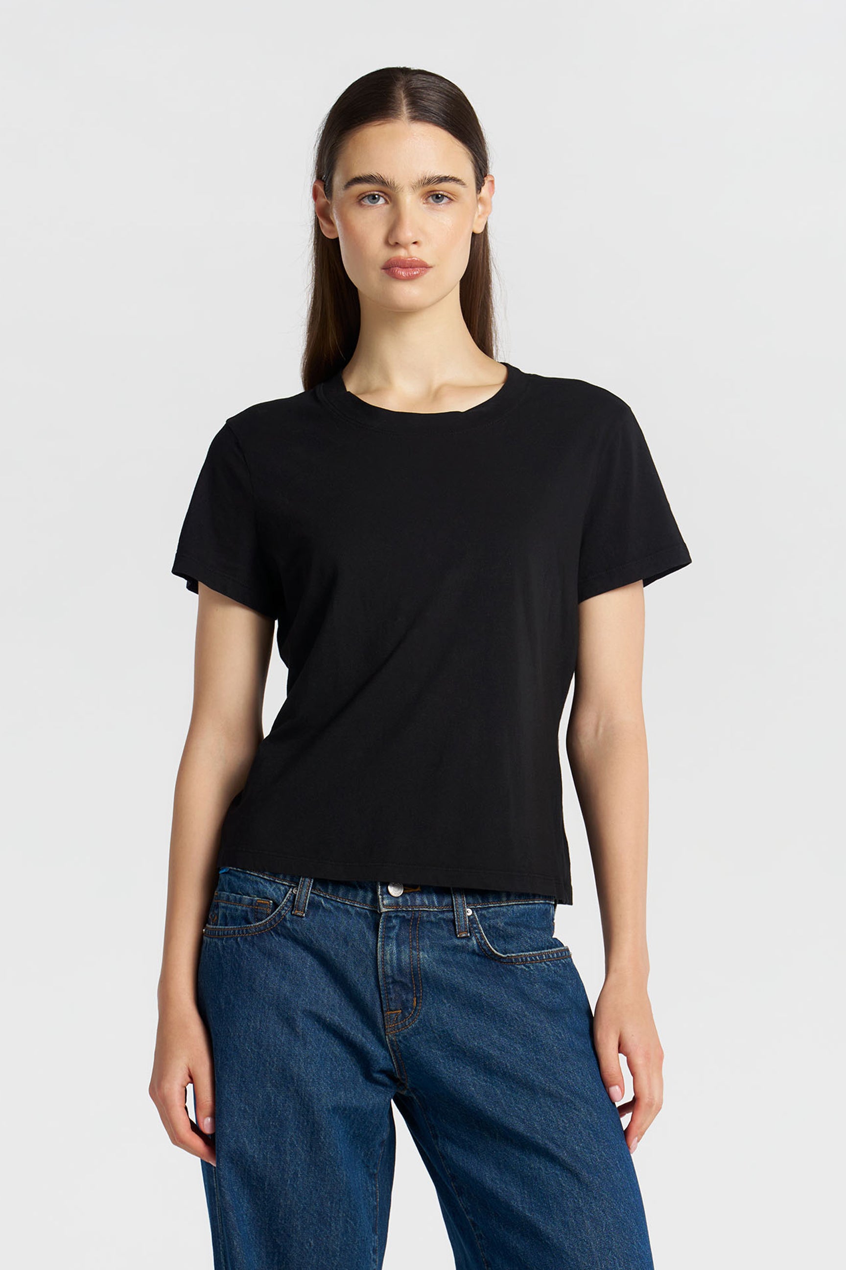 Marseille Supima Cotton Tee - Jet Black | Cotton Citizen