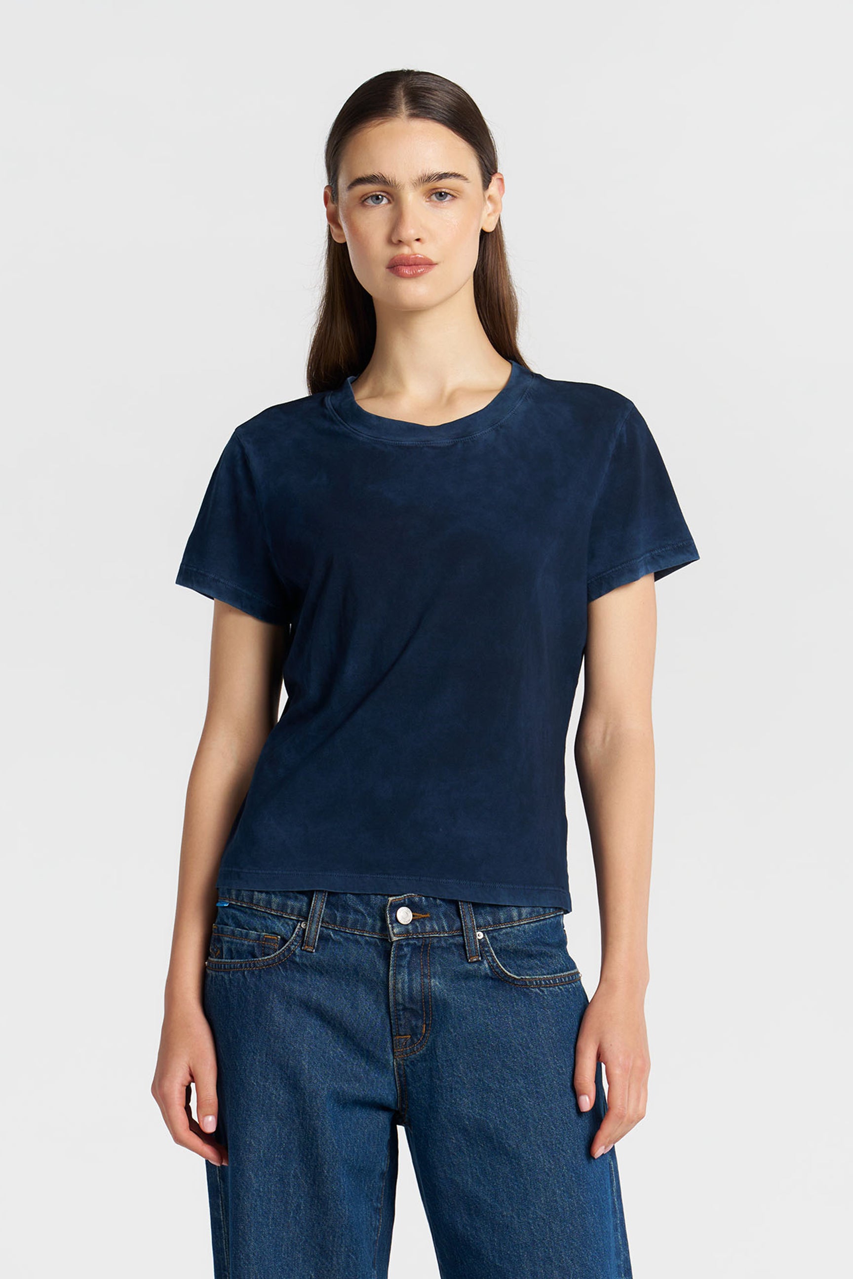 Marseille Supima Cotton Tee - Vintage Navy | Cotton Citizen