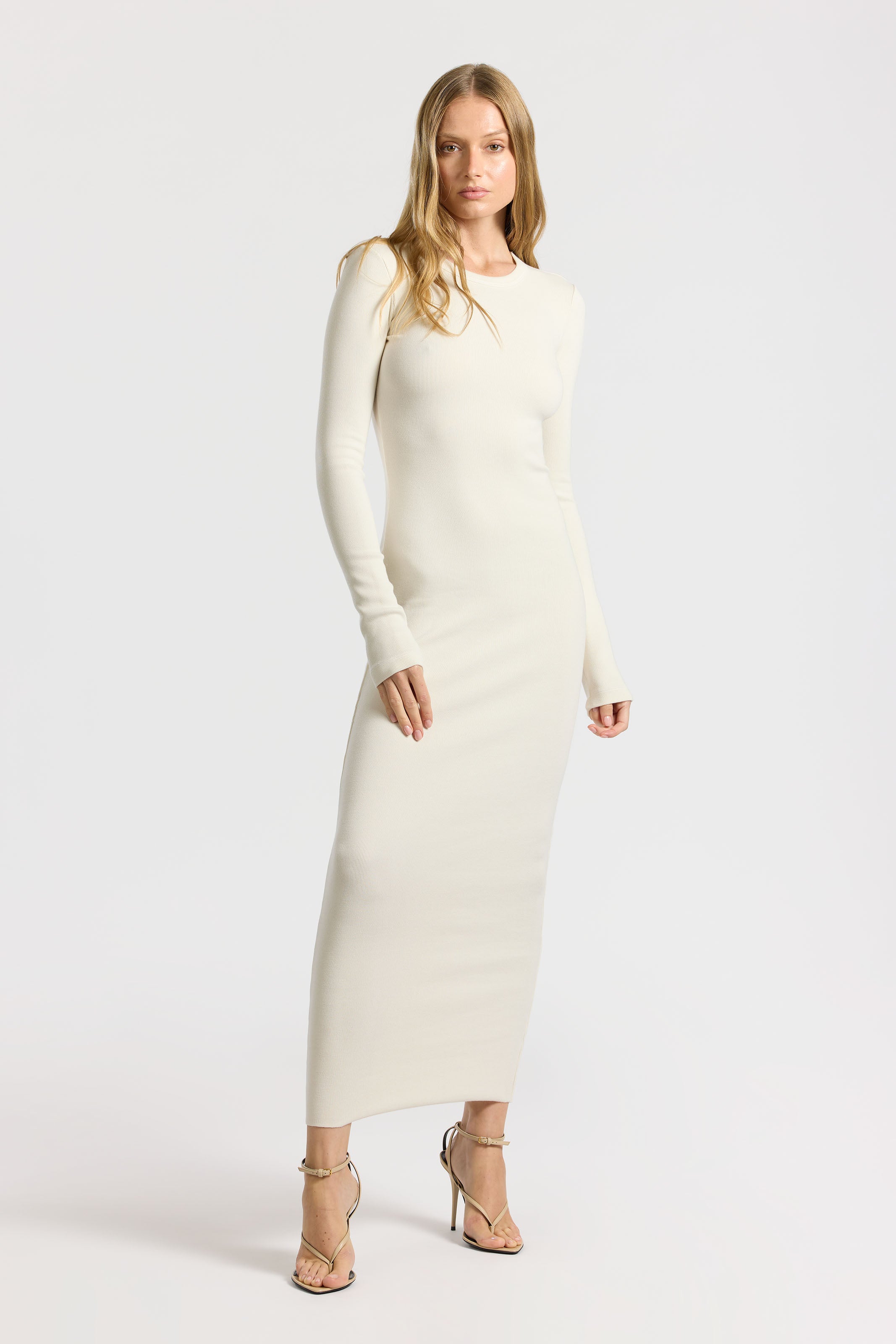 Verona Crewneck Maxi Dress