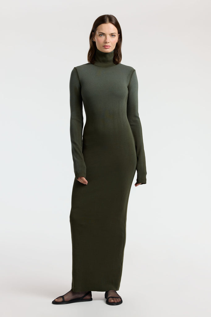 Verona Turtleneck Maxi Dress – Cotton Citizen