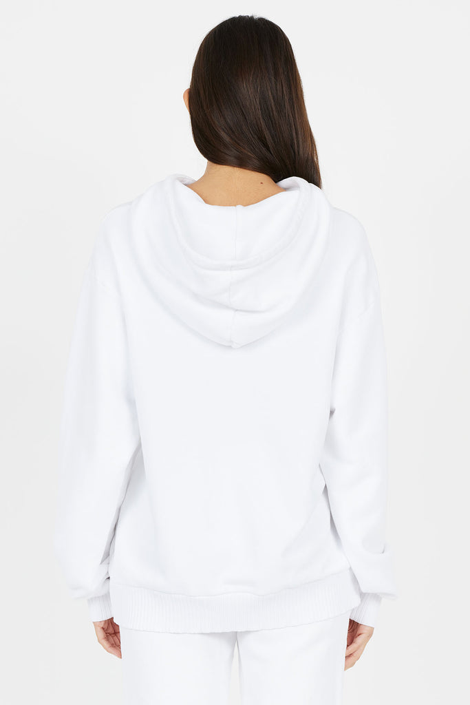 Off White Brooklyn Logo Oversized Sweatshirt