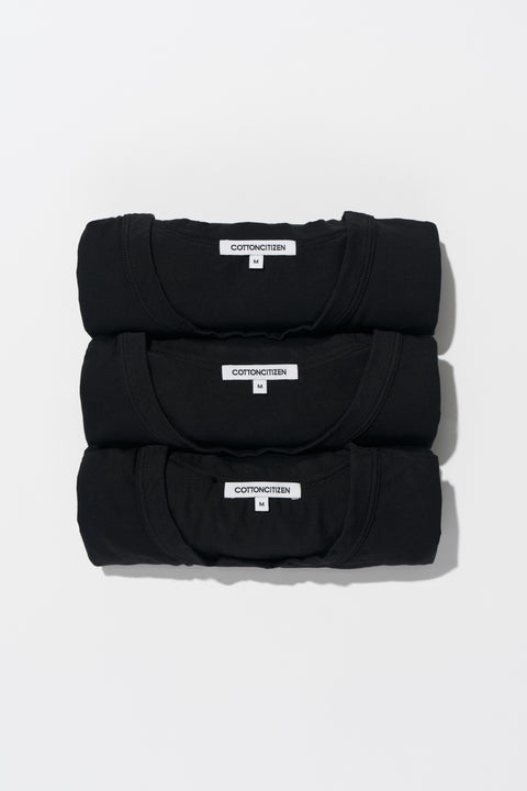Classic Crew Long Sleeve Shirt (3-Pack)