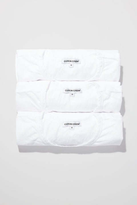 Classic Crew Long Sleeve Shirt (3-Pack)