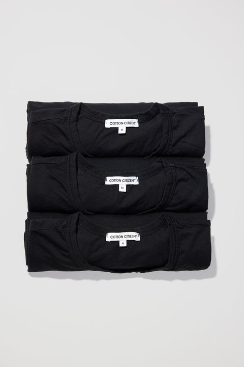 Classic Crew Long Sleeve Shirt (3-Pack)