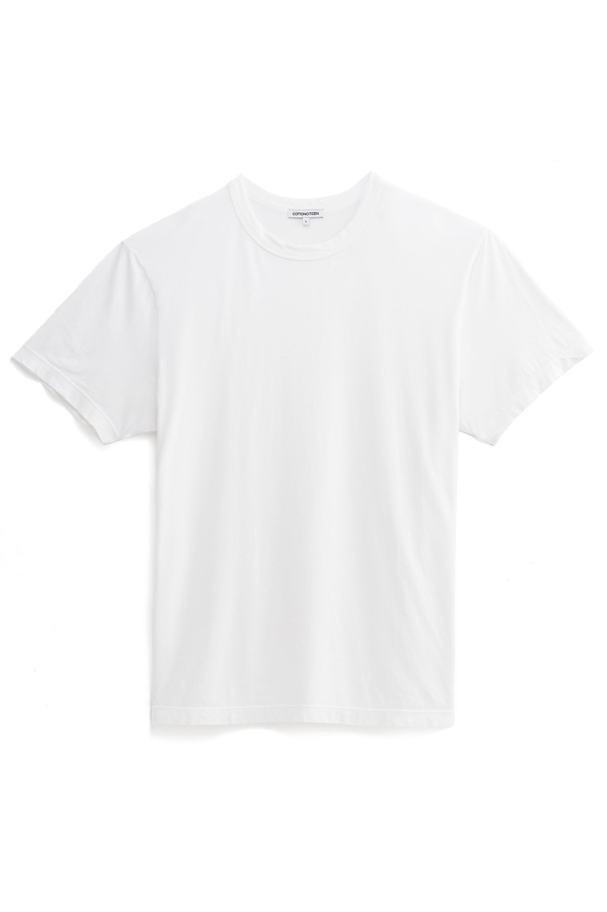 Men's Classic Crewneck Tee - White | Cotton Citizen