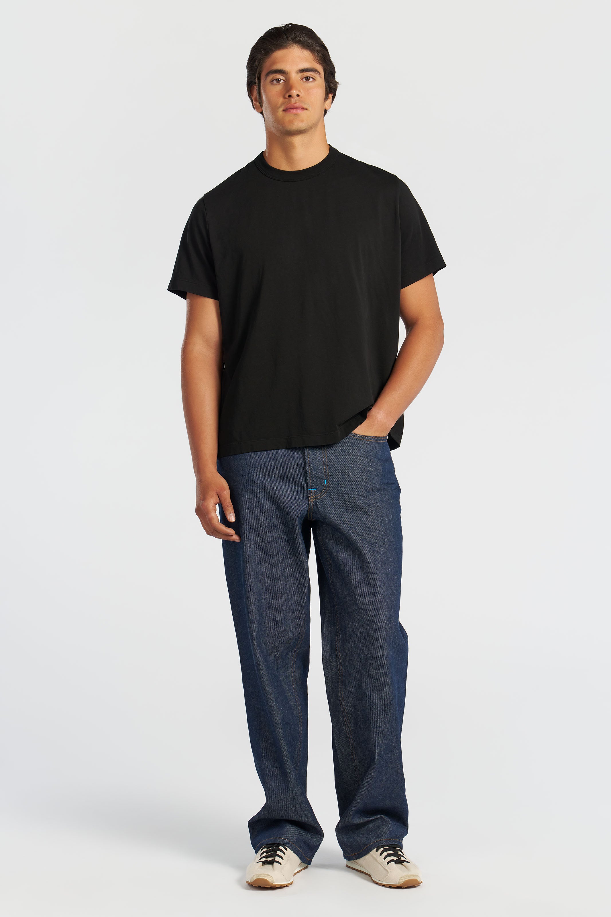 Relaxed Luxe Supima Cotton Tee | Mid-Weight Premium T-Shirt