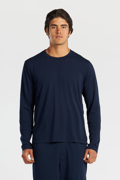 Men's Classic Crew Long Sleeve Shirt | 100% Supima Cotton – Cotton