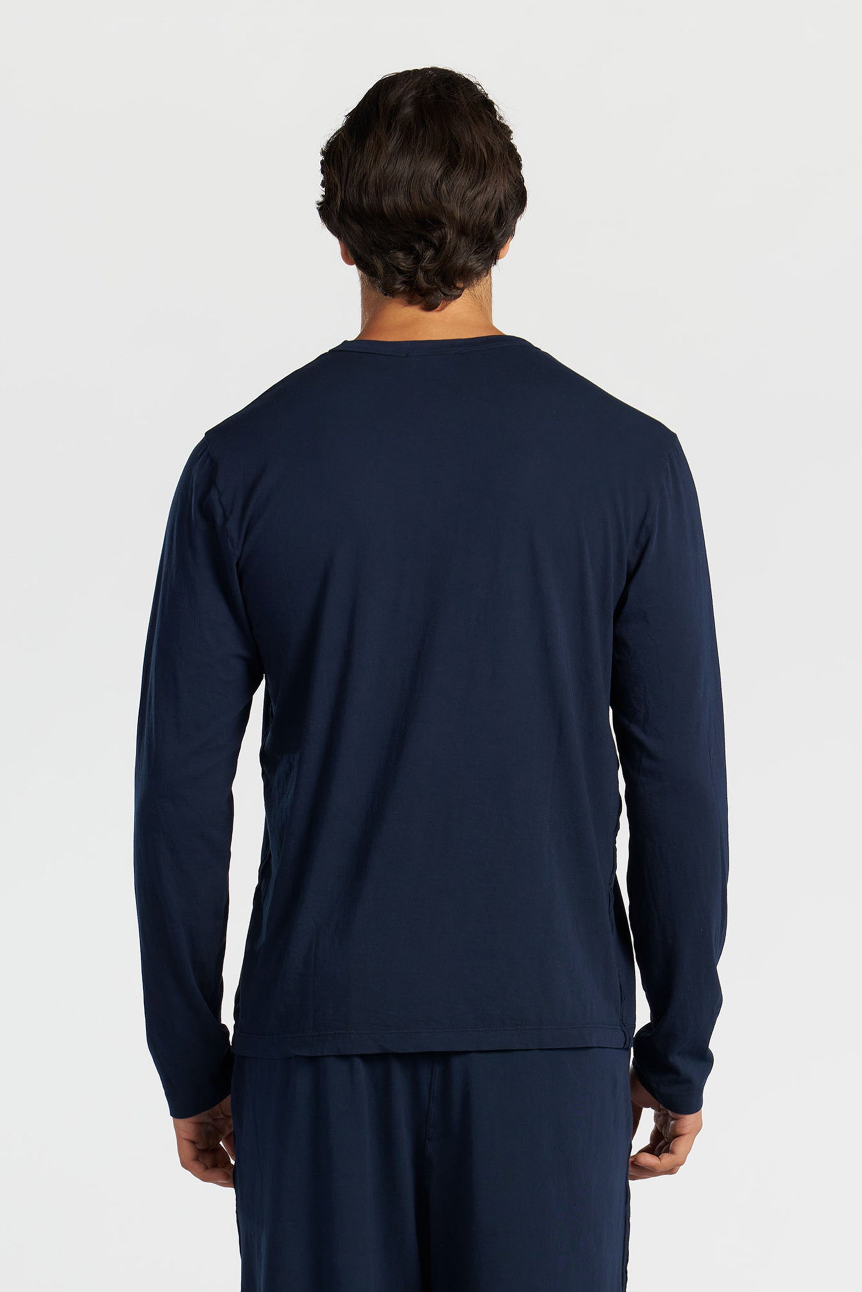Men's Classic Crew Long Sleeve Shirt | 100% Supima Cotton – Cotton