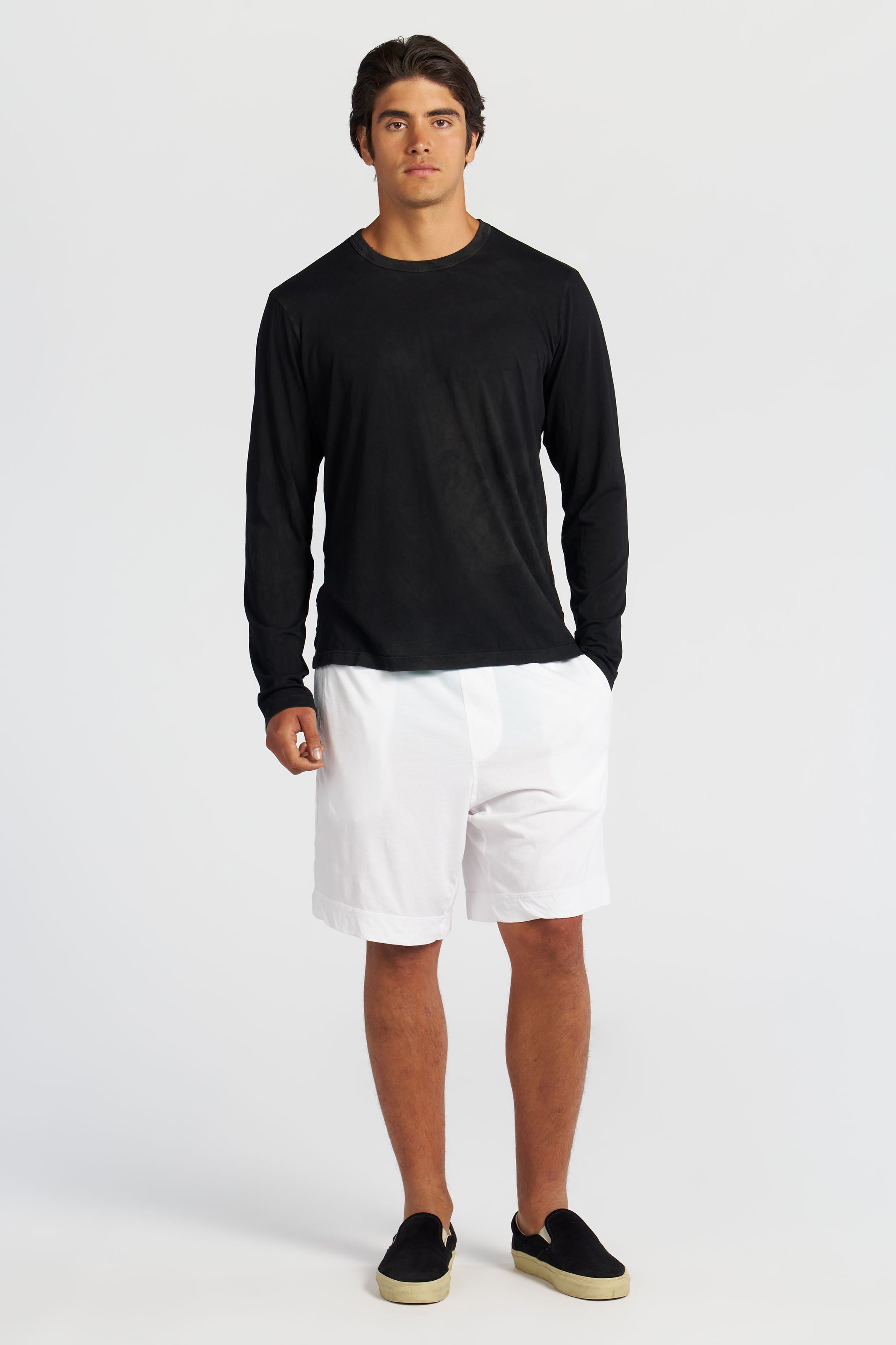 Men's Classic Crew Long Sleeve Shirt | 100% Supima Cotton – Cotton