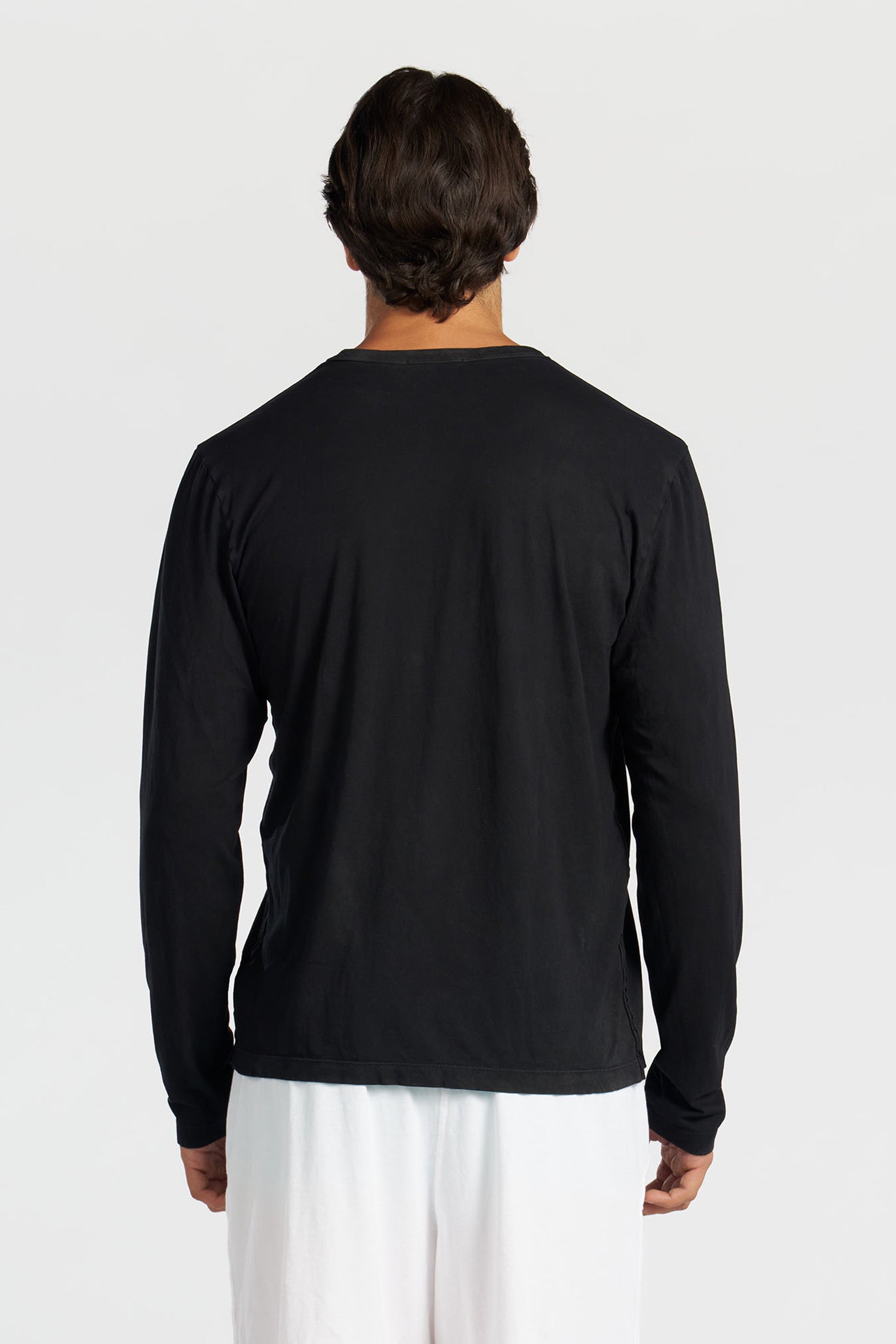 Men's Classic Crew Long Sleeve Shirt | 100% Supima Cotton – Cotton