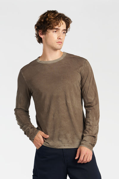 Men's Classic Crew Long Sleeve Shirt | 100% Supima Cotton – Cotton