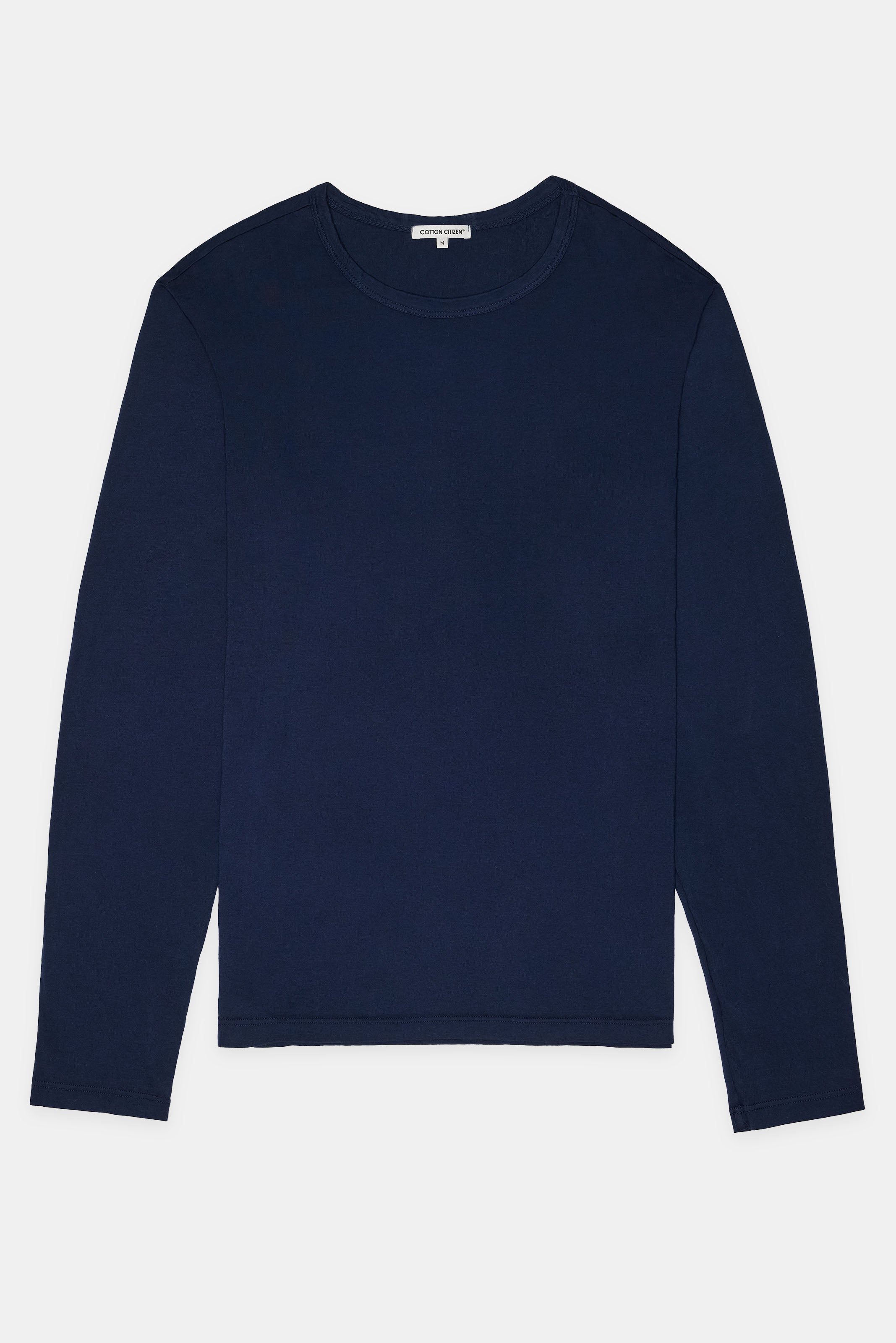 Men's Classic Crew Long Sleeve Shirt | 100% Supima Cotton – Cotton