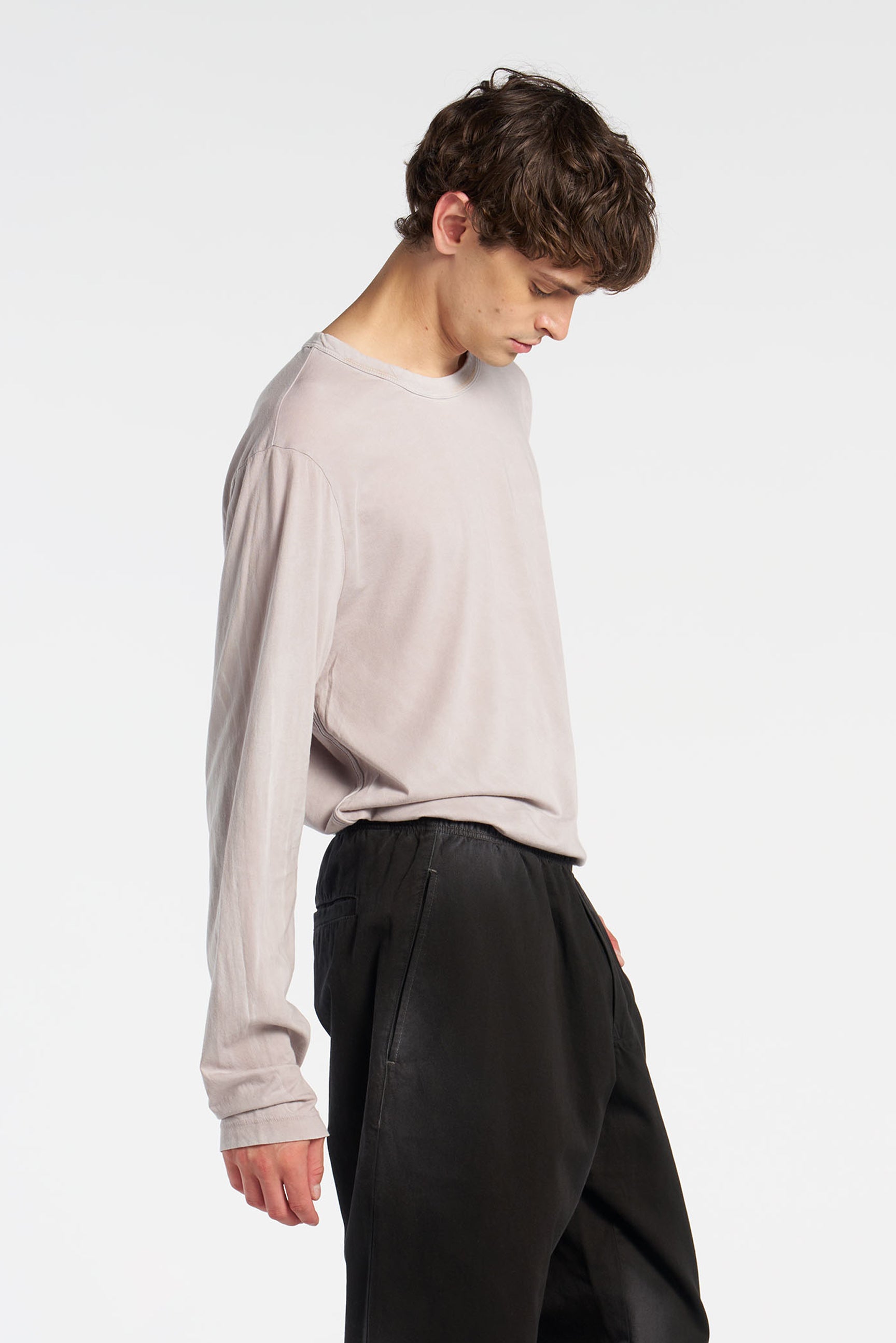 Men's Classic Crew Long Sleeve Shirt | 100% Supima Cotton – Cotton