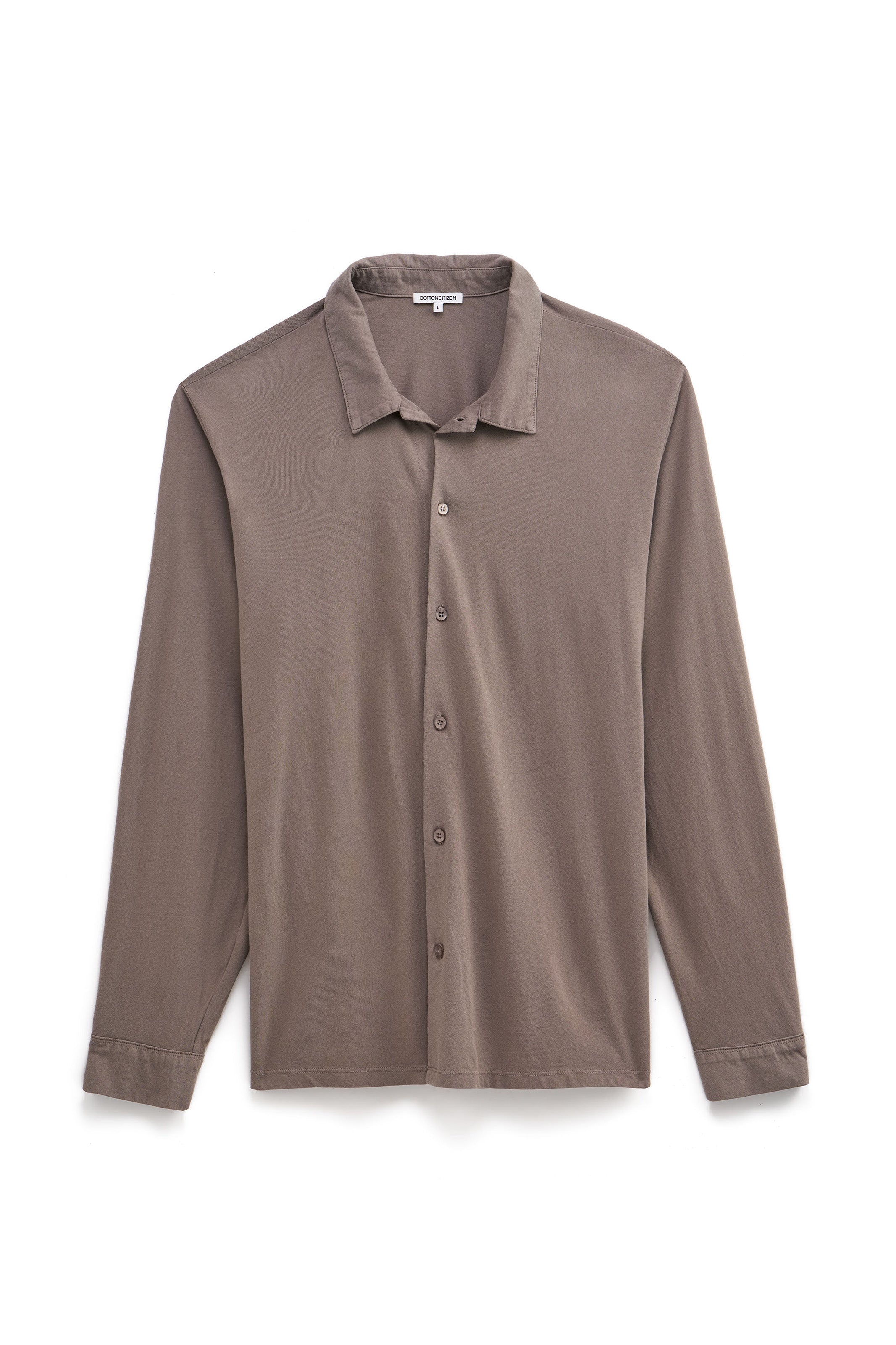 Classic Supima Jersey Buttondown | Soft Cotton Shirt – Cotton Citizen