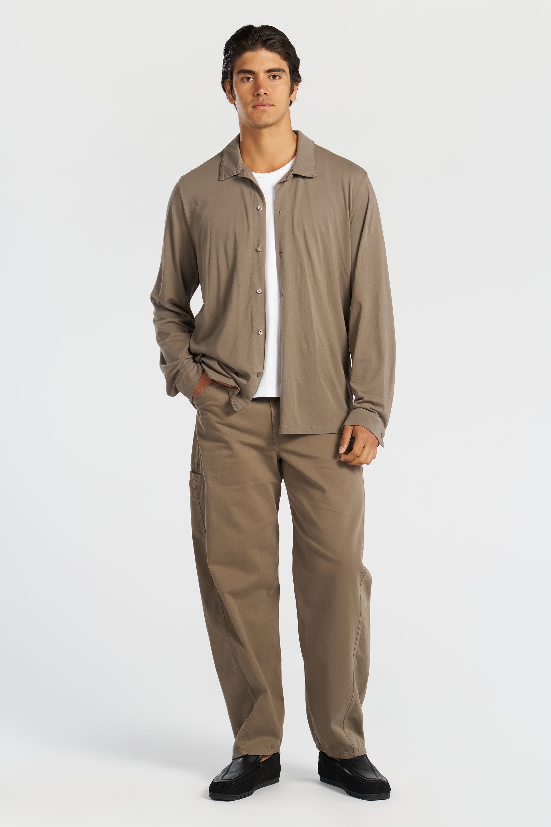 Classic Supima Jersey Buttondown | Soft Cotton Shirt – Cotton Citizen