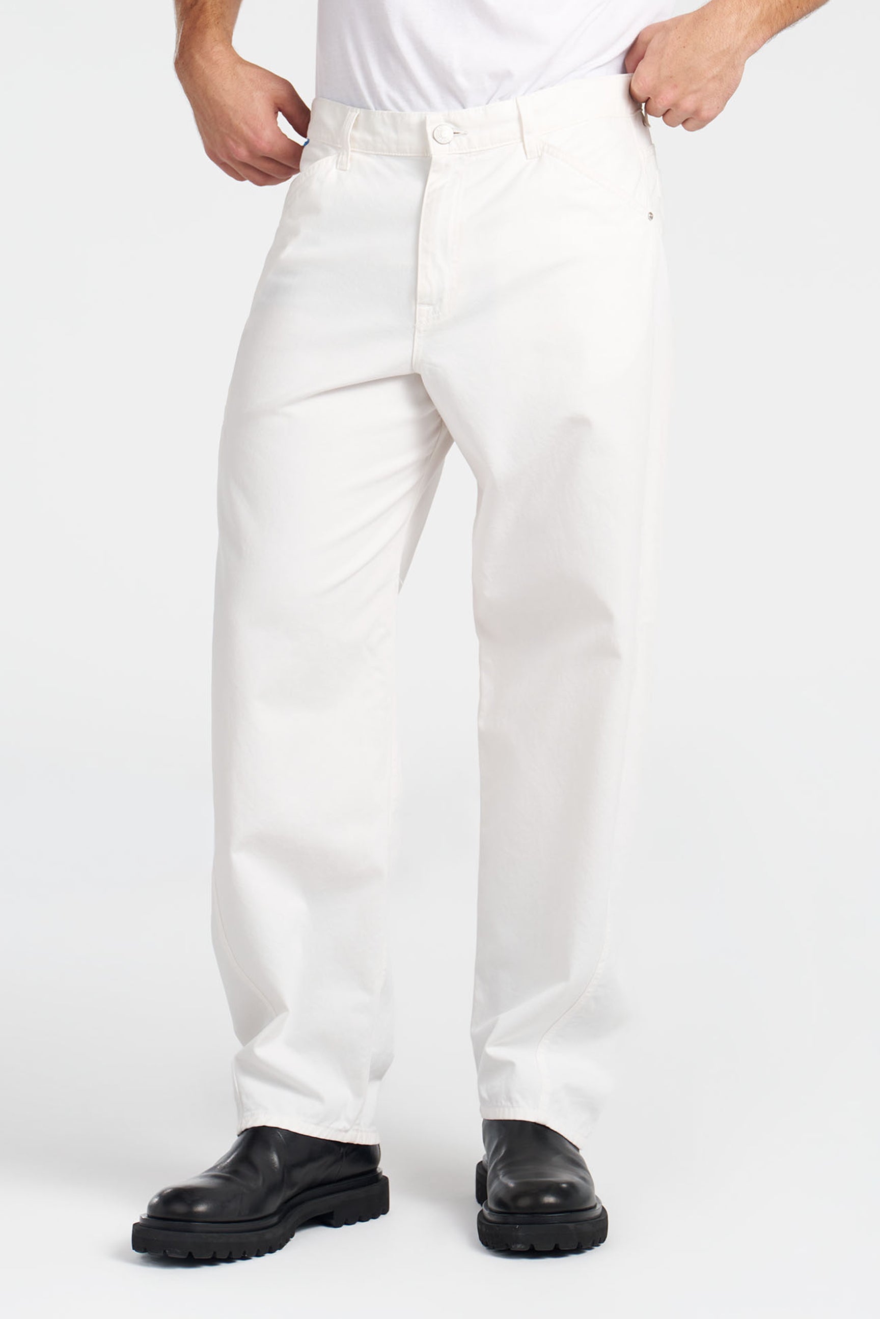 Jackson Relaxed Barrel Leg Twill Pants | COTTON CITIZEN – Cotton