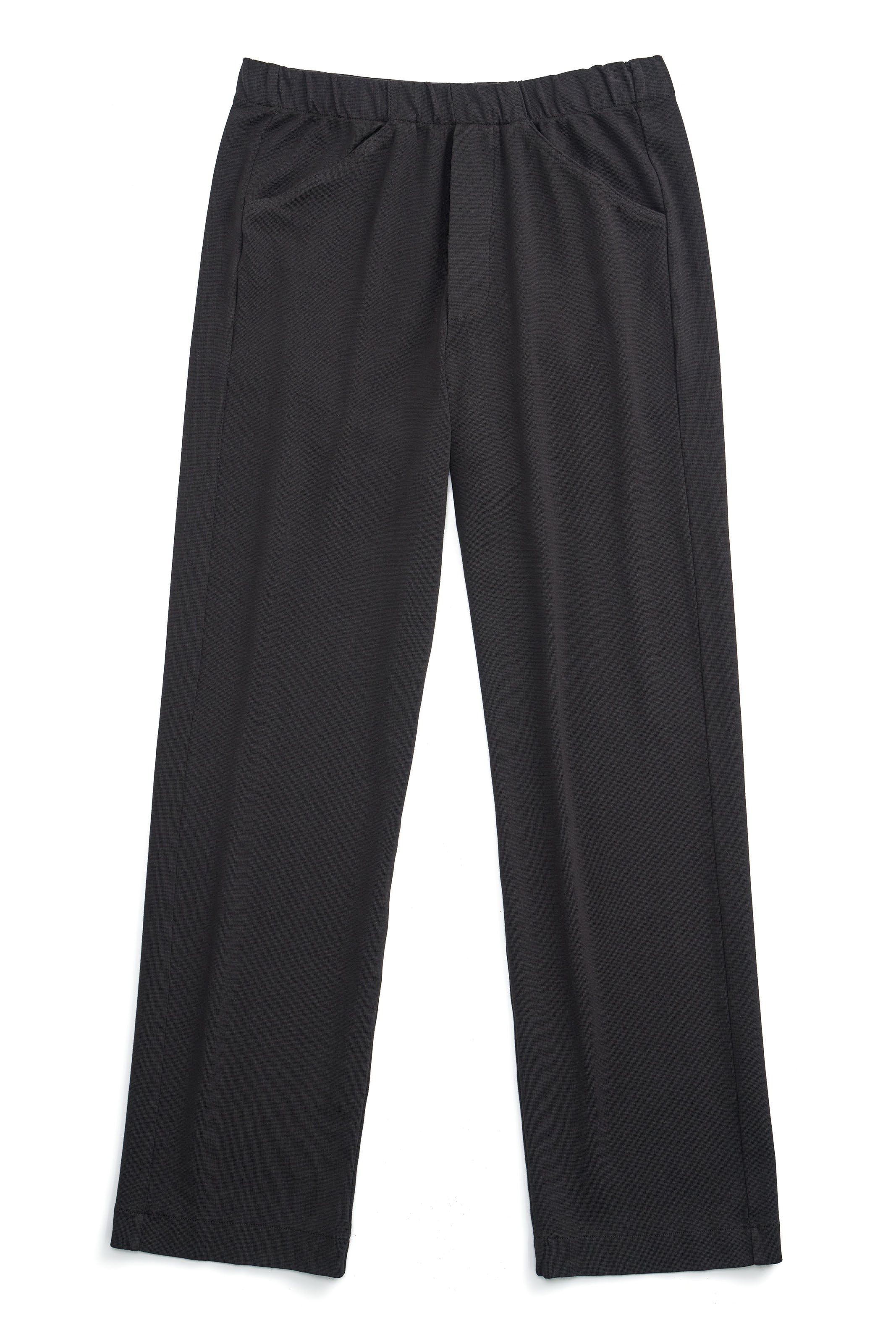 Tyler Ribbed Cotton Pant | Relaxed Stretch Lounge Pant – Cotton
