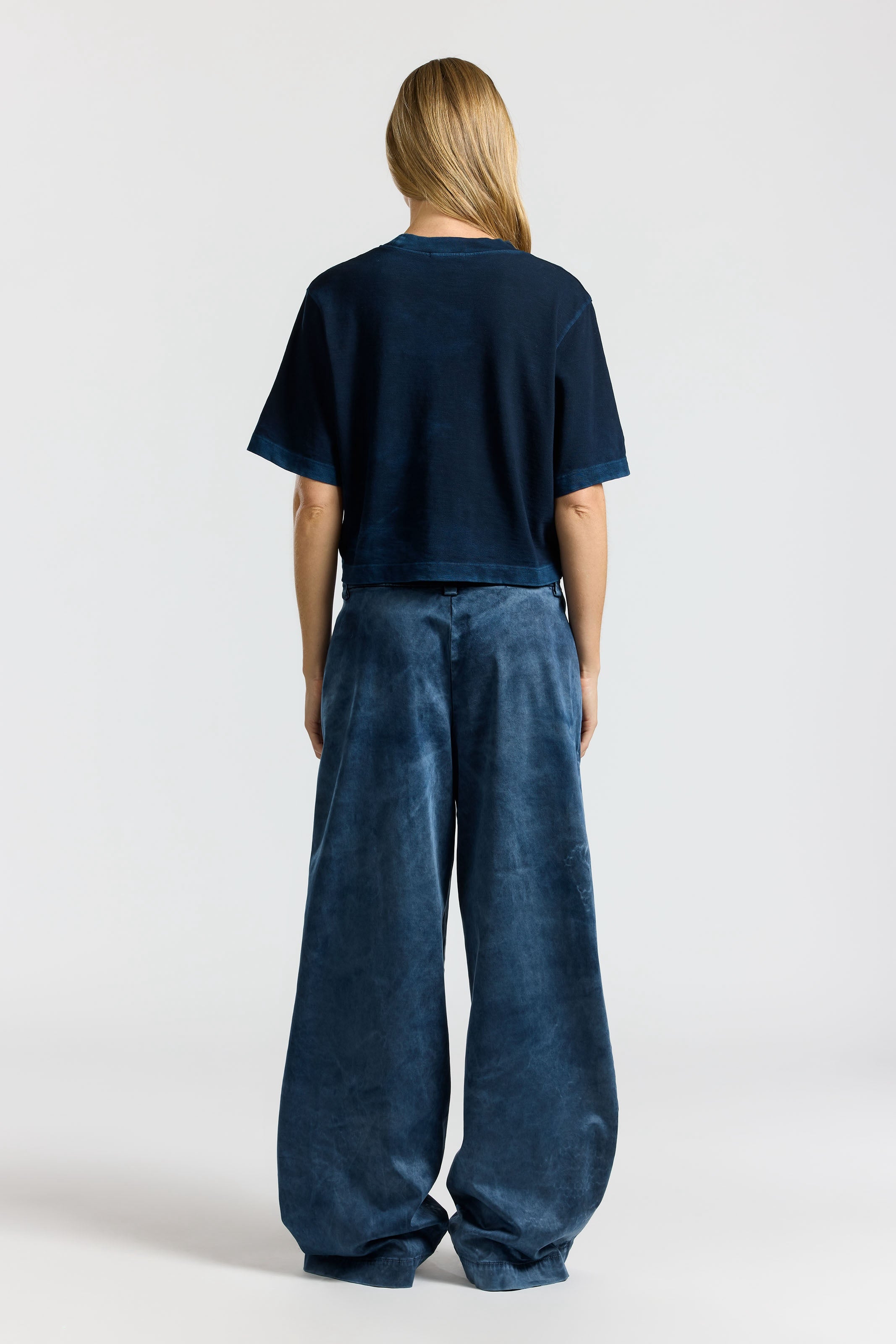 Women's Tokyo Boxy Crop Tee - Midweight Loose Jersey | COTTON