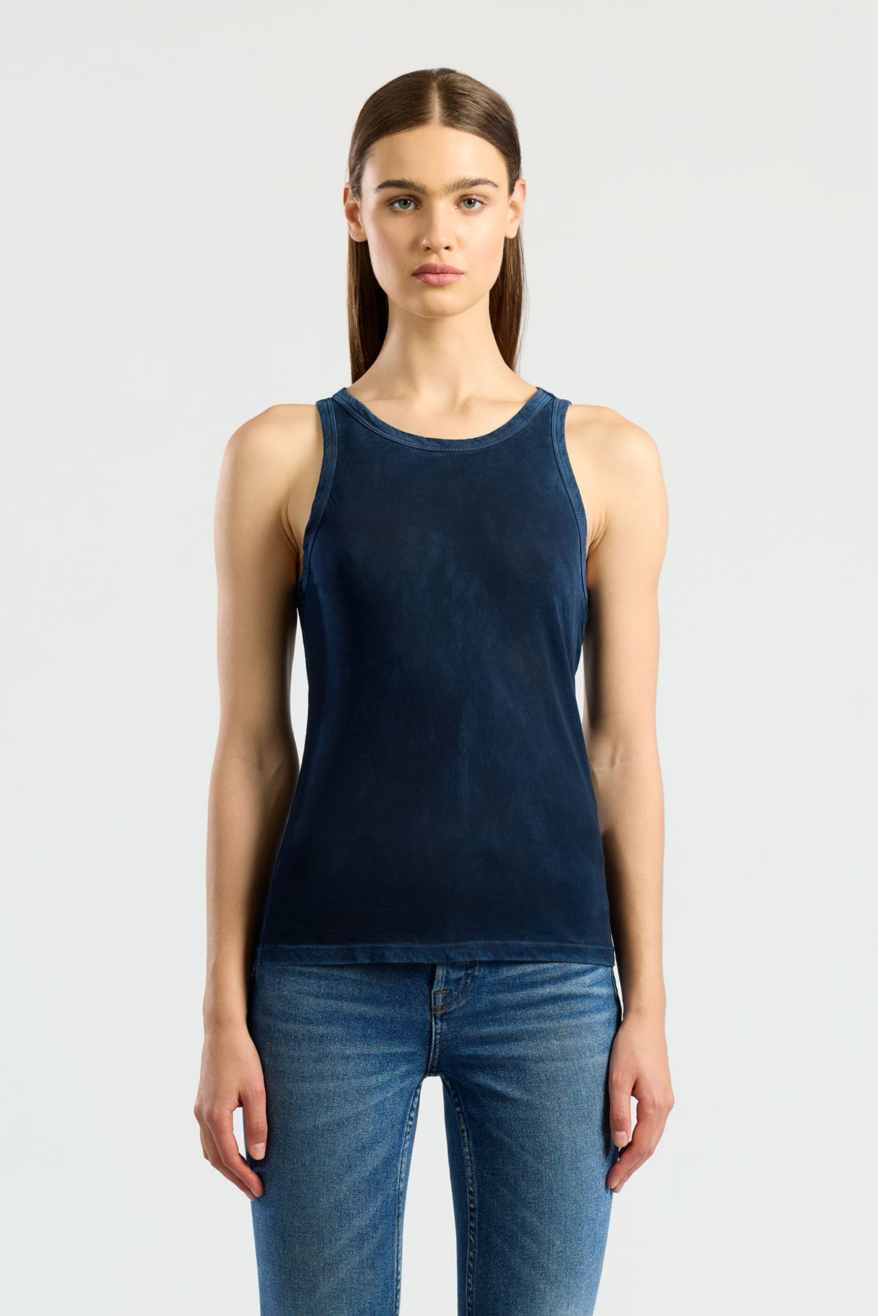 Women's Standard Tank Top - Full Length Supima Cotton | COTTON