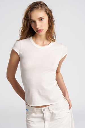Marbella Cap Sleeve Tee