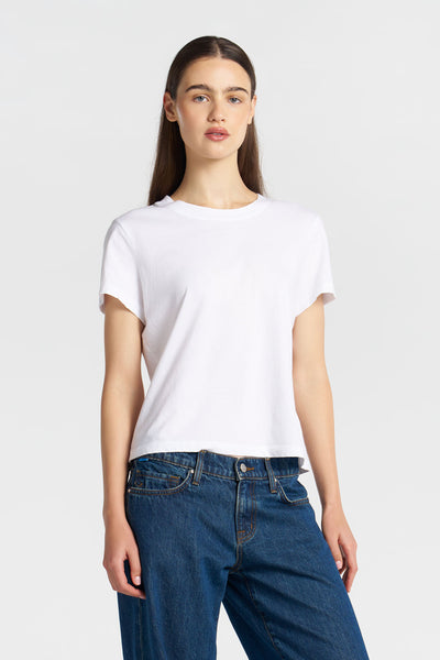 Marseille Supima Cotton Tee - White | Cotton Citizen