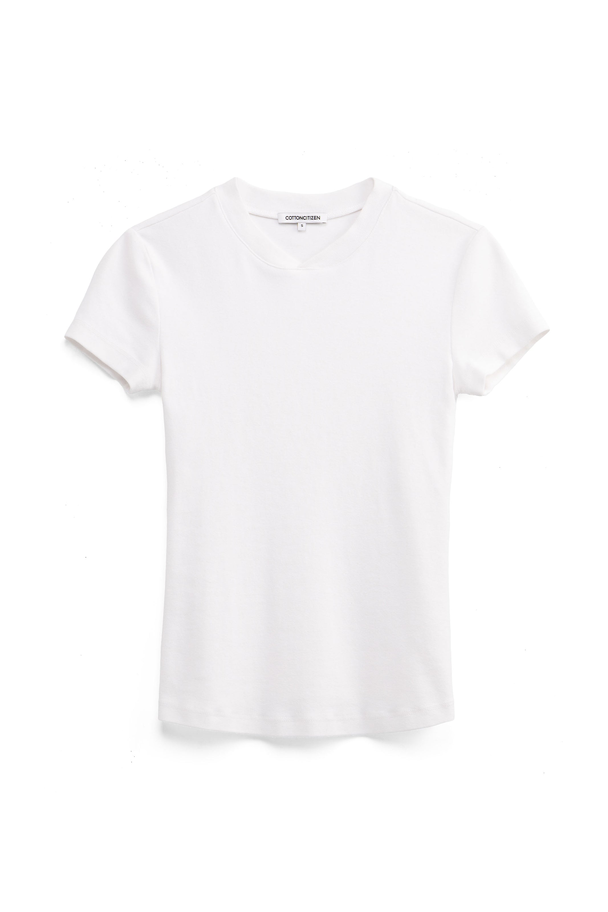 Seoul V-Neck Tee | 1x1 Baby Rib | COTTON CITIZEN – Cotton Citizen