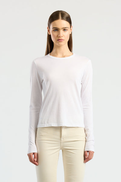 Women's Standard Long Sleeve - White | Cotton Citizen
