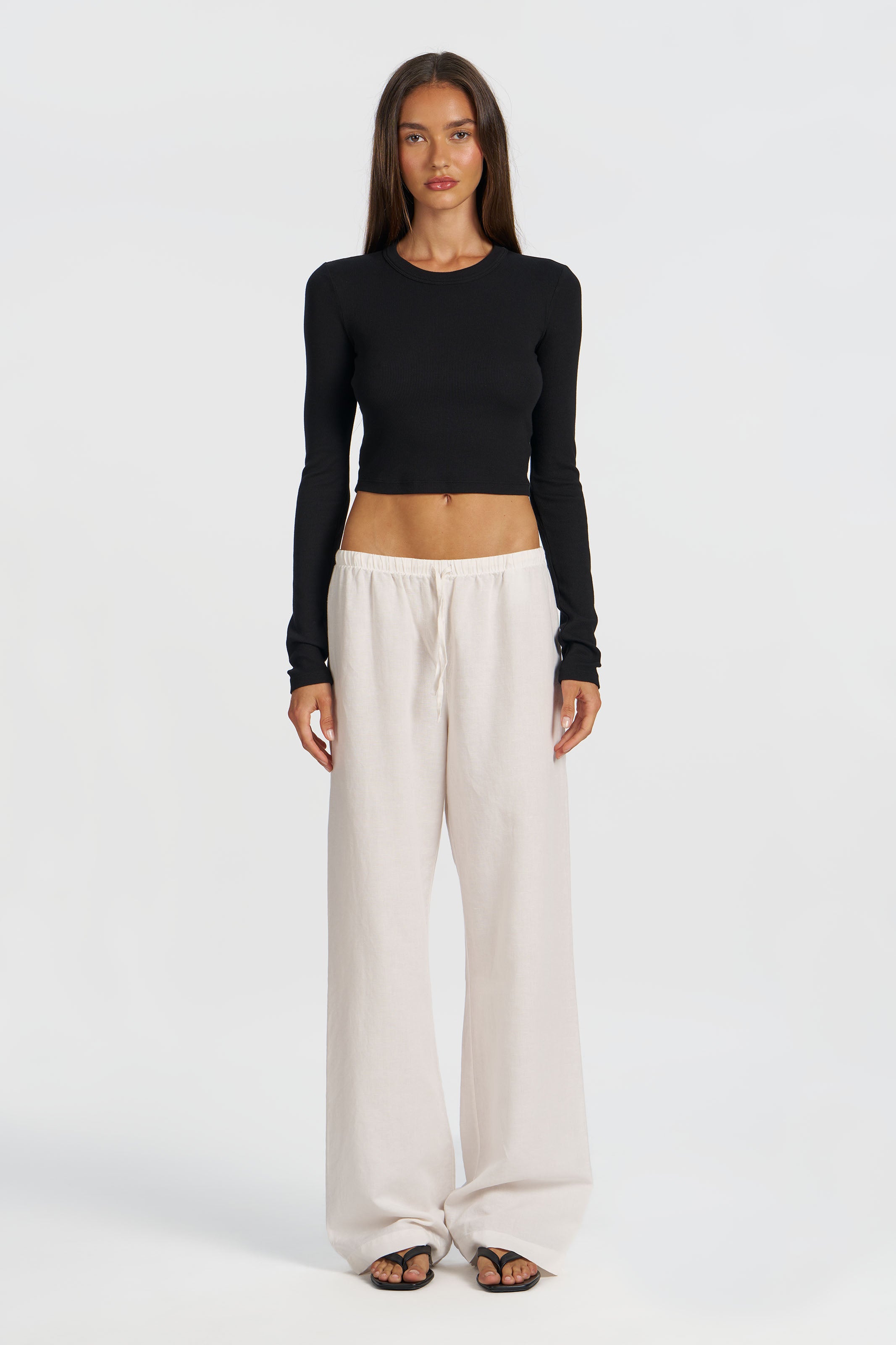 Verona Crop Shirt - Cotton Modal Baby Rib | COTTON CITIZEN