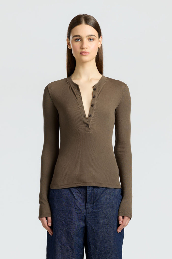 cotton citizen Verona Henley Fossil