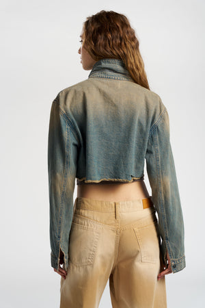 Manhattan Crop Shirt