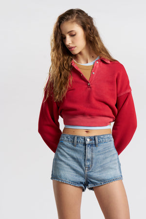 Boston Crop Polo