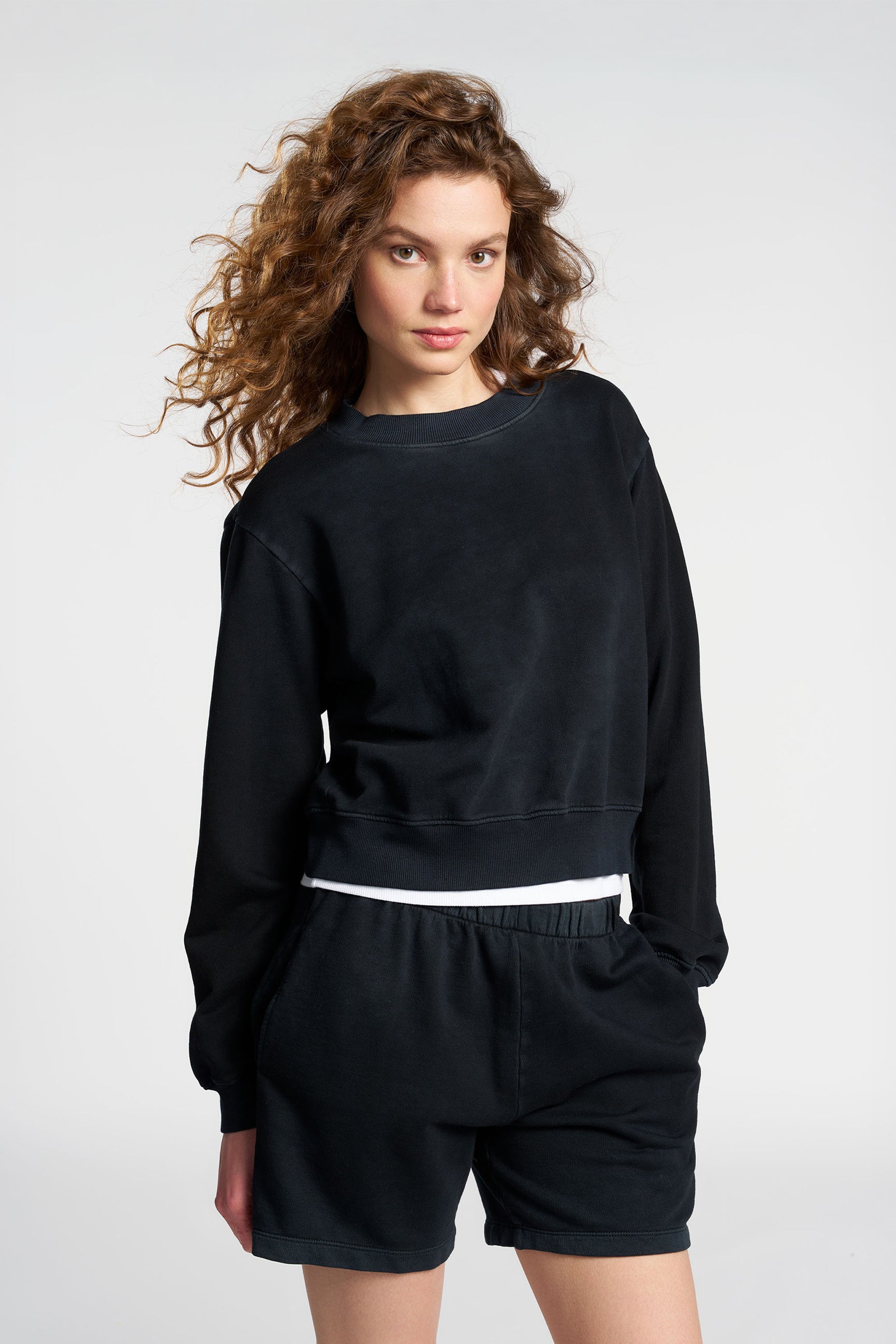 Roma Crew | Cropped French Terry Sweatshirt | Cotton Citizen