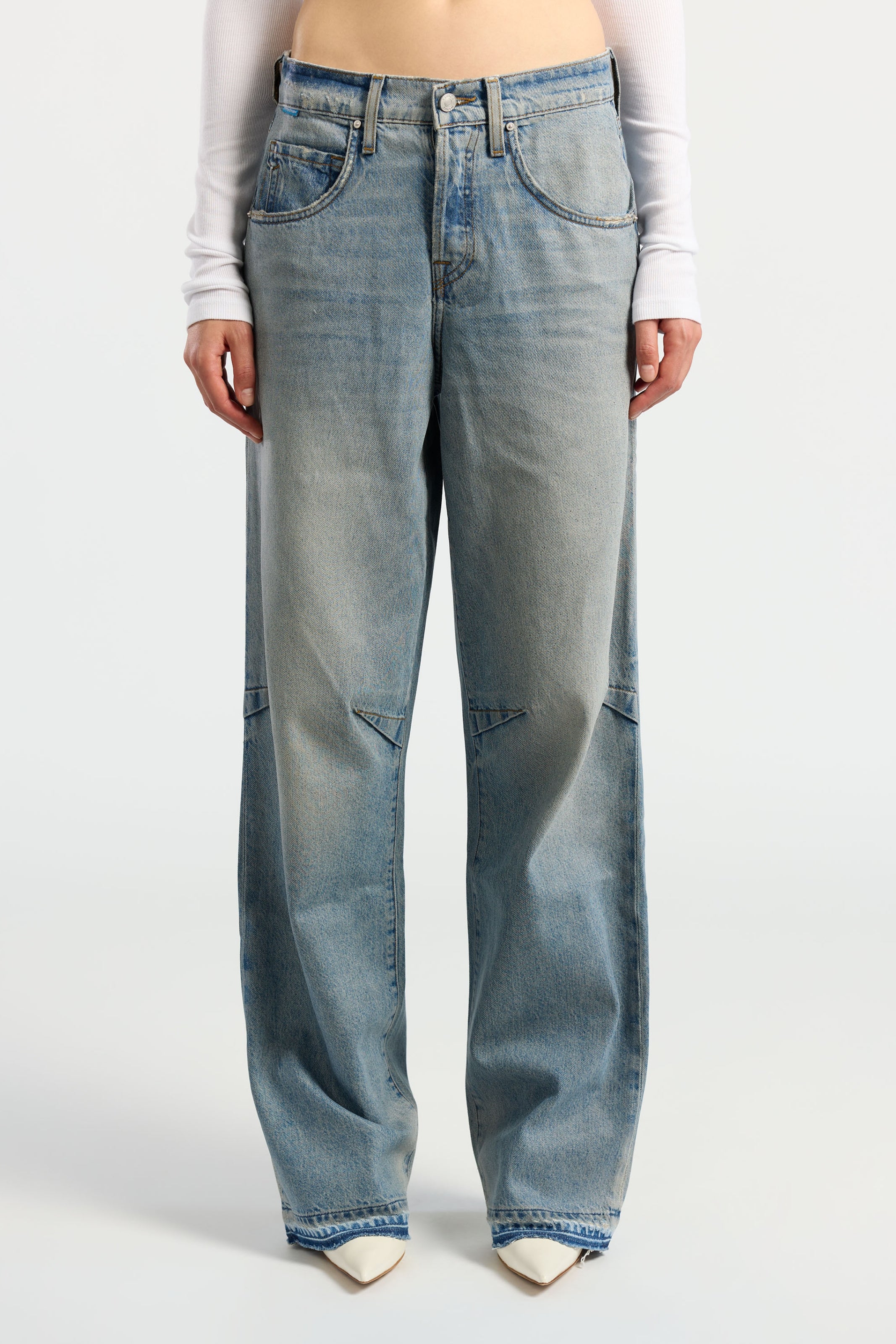 [RECTO] / ☆ 24FW MILA HIGH-WAIST DENIM PANTS / BLUE RECTO - Official Website