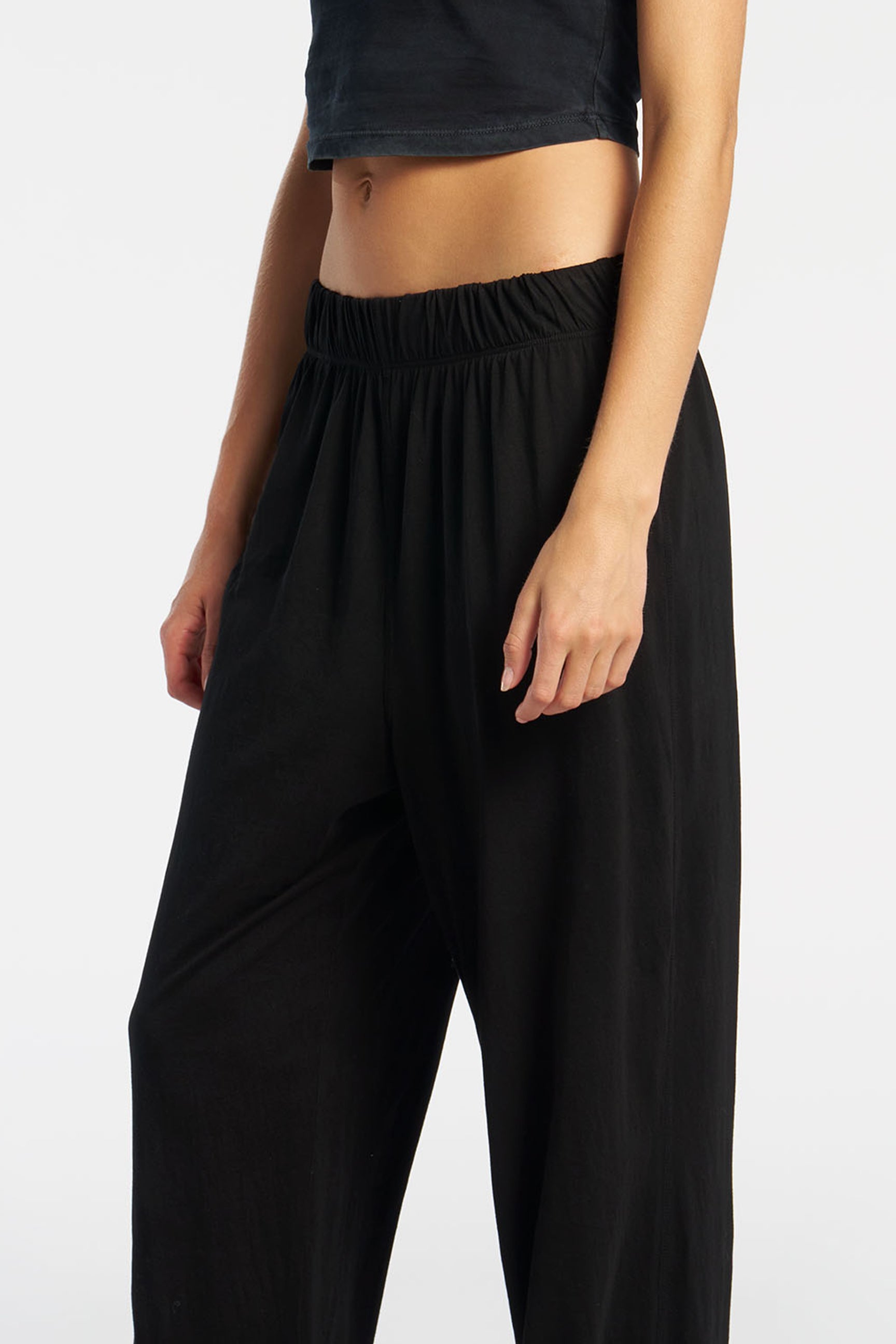 Standard Pant in Jet Black - Premium Supima Cotton Loungewear