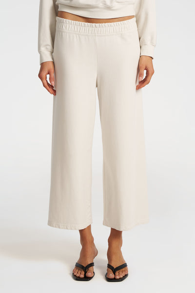 Lucca Capri Wide-Leg French Terry Sweatpants | Cotton Citizen