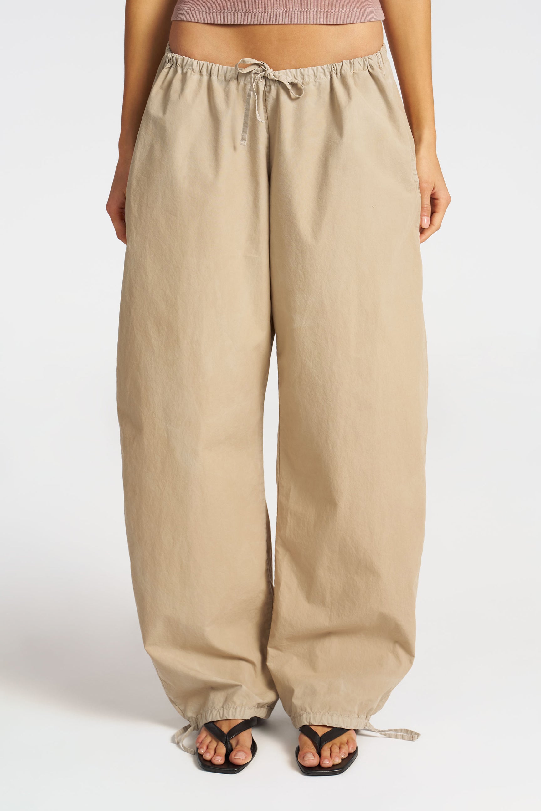 Santorini Cotton Poplin Drawstring Pant | Lightweight Summer Pant ...