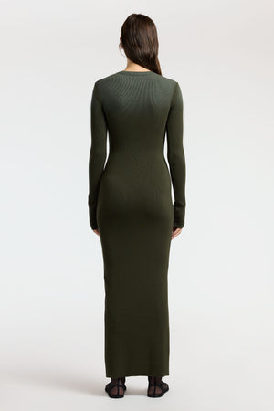 Verona Crewneck Maxi Dress