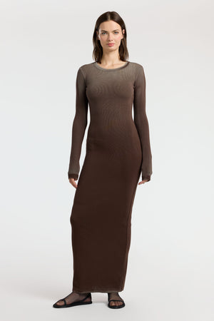 Verona Crewneck Maxi Dress