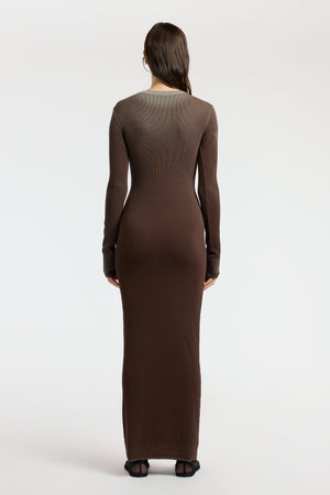 Verona Crewneck Maxi Dress