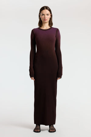 Verona Crewneck Maxi Dress