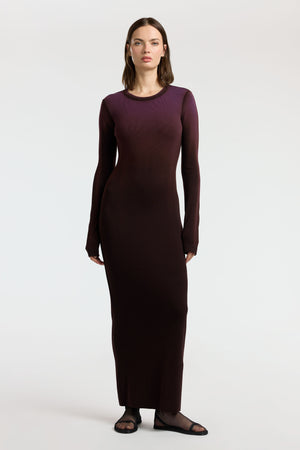 Verona Crewneck Maxi Dress