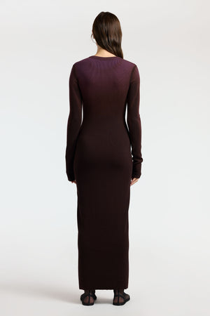 Verona Crewneck Maxi Dress