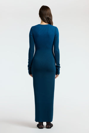 Verona Crewneck Maxi Dress