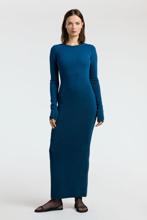 Verona Crewneck Maxi Dress