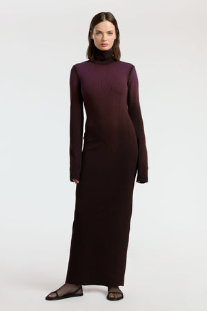 Verona Turtleneck Maxi Dress