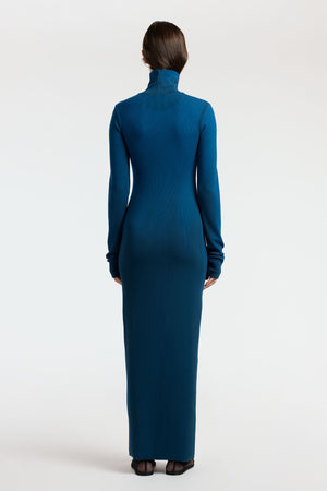 Verona Turtleneck Maxi Dress